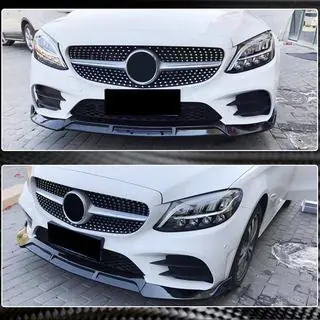 Prelungire Bara Fata Lip (pentru AMG-Line, Carbon) foto 3