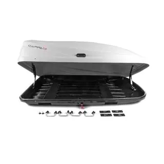Cutie portbagaj plafon EuroCap alb (450 L) foto 4