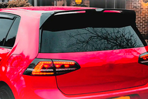Volkswagen Golf 7/E-Golf 2012-2020 Spoiler V5 (pentru GTI/R HB, Carbon) foto 7