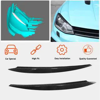 Sprancene faruri (Carbon) Volkswagen Golf 7/E-Golf 2012-2020 foto 2