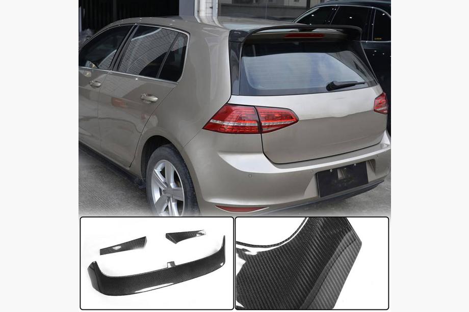 Volkswagen Golf 7/E-Golf 2012-2020 Spoiler V2 (pentru Base/R-Line HB, Carbon) Image
