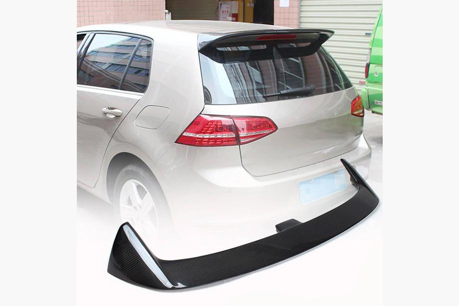 Volkswagen Golf 7/E-Golf 2012-2020 Spoiler V6 (pentru Base/R-Line HB, Carbon) Image