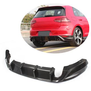 Difuzor Bara Spate V1 (pentru Base/GTI HB 2012-2017, Carbon) foto 1