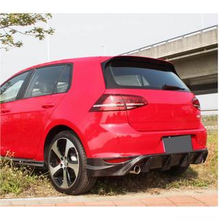 Difuzor Bara Spate V1 (pentru Base/GTI HB 2012-2017, Carbon) foto 3