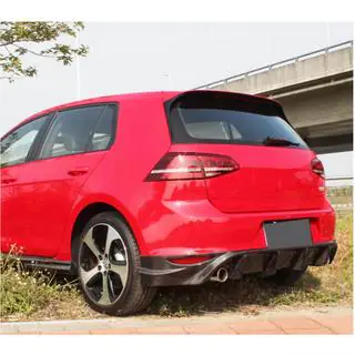 Difuzor Bara Spate V1 (pentru Base/GTI HB 2012-2017, Carbon) foto 3