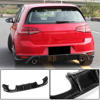 Difuzor Bara Spate V2 (pentru Base/GTI HB 2012-2017, Carbon) foto 1