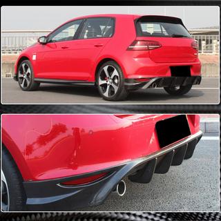 Difuzor Bara Spate V2 (pentru Base/GTI HB 2012-2017, Carbon) foto 3
