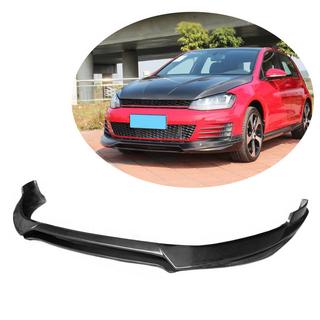 Lip bara fata V1 (pentru GTI HB 2012-2017, Carbon) foto 1