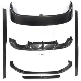Set complet body kit carbon (pentru R/R-line HB 2012-2017, Carbon) foto 1