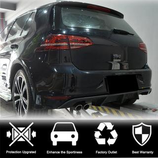 Difuzor bara spate (pentru R/R-Line HB 2012-2017, Carbon) foto 2