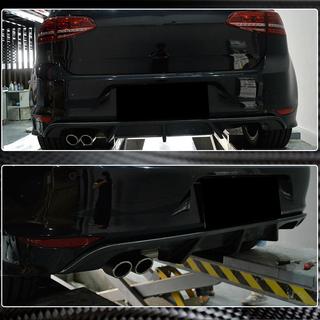 Difuzor bara spate (pentru R/R-Line HB 2012-2017, Carbon) foto 3