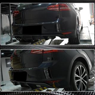 Difuzor bara spate (pentru R/R-Line HB 2012-2017, Carbon) foto 4