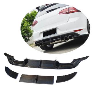 Difuzor bara spate (pentru R-Line HB 2012-2017, Carbon) foto 1