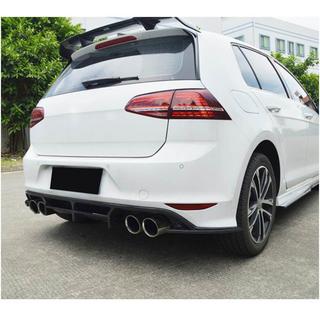 Difuzor bara spate (pentru R-Line HB 2012-2017, Carbon) foto 2