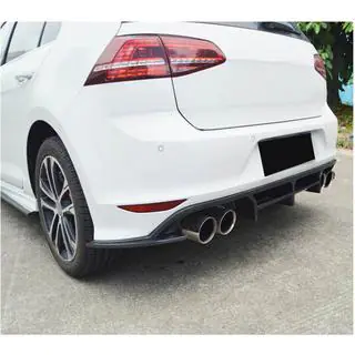 Difuzor bara spate (pentru R-Line HB 2012-2017, Carbon) foto 3