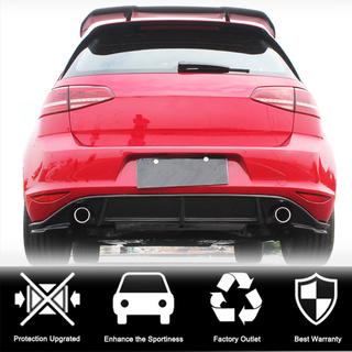 Difuzor Bara Spate V3 (pentru Base/GTI HB 2012-2017, Carbon) foto 2