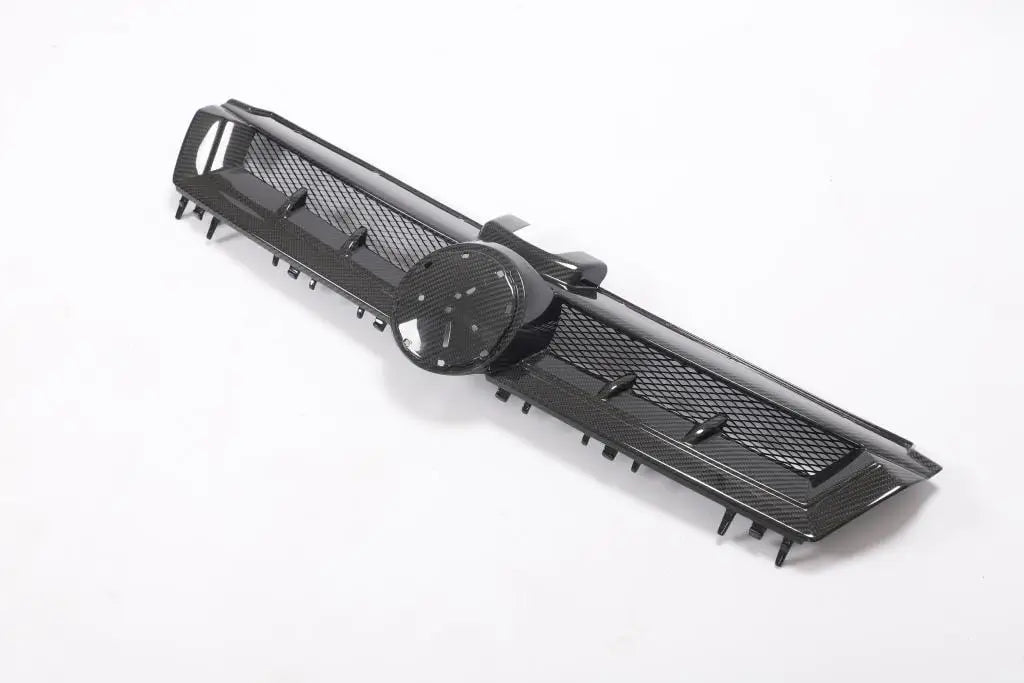Volkswagen Golf 7/E-Golf 2012-2020 Grila fata (pentru HB 2012-2017, Dry Carbon) foto 10