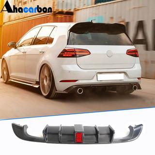 Difuzor bara spate (pentru R-Line HB 2017-2020, Carbon) foto 1