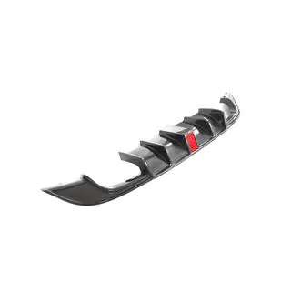 Difuzor bara spate (pentru R-Line HB 2017-2020, Carbon) foto 3