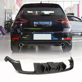 Difuzor bara spate (Base/R/GTI HB 2017-2020, Carbon) foto 1