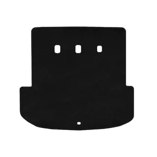 Covoras portbagaj textil Premium (7 locuri, Negru)