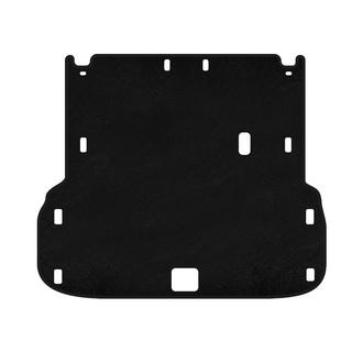 Covoras portbagaj textil Premium pentru randul 2, Negru