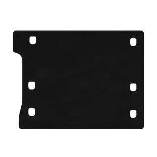 Covoras portbagaj textil Premium (Rubicon Unlimited/5 usi, Negru)