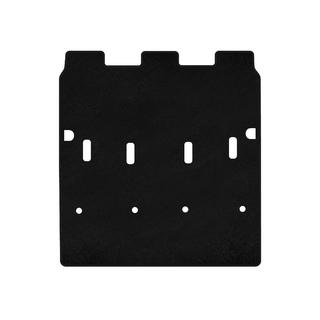 Covoras portbagaj textil Premium (7 locuri/Baza lunga, Negru)