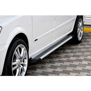 Praguri Laterale Line (2 buc, Aluminiu) Mercedes Vito W639 2004-2014 foto 1
