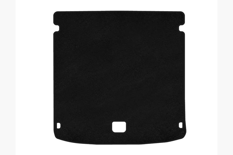 Audi A4 B7 2004-2008 Covoras portbagaj textil Premium V-1 (Avant, Negru) Image