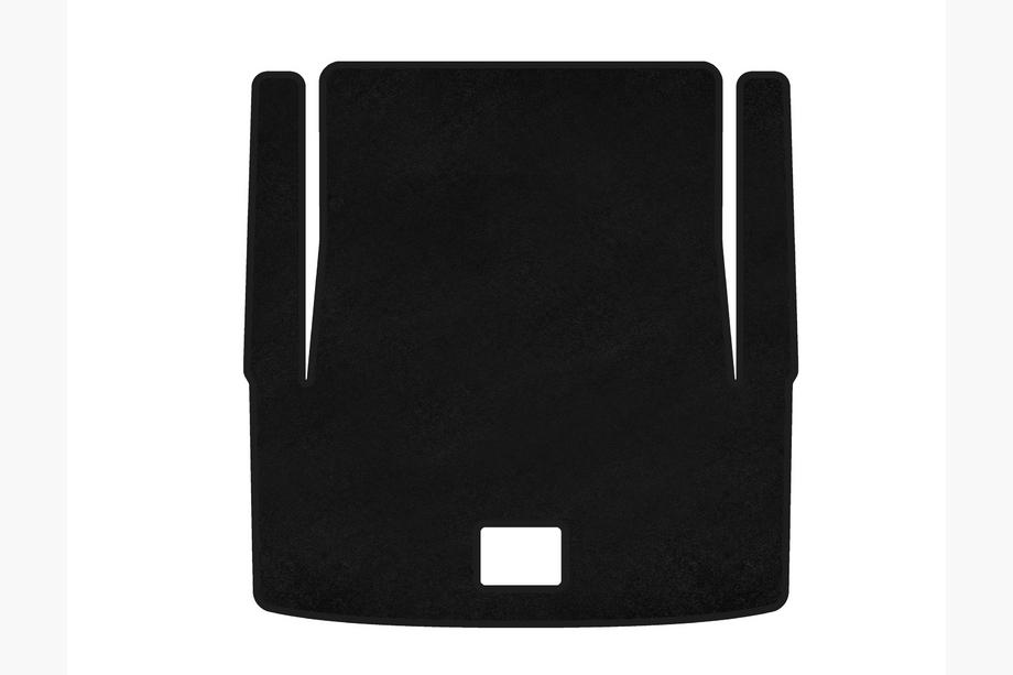 BMW 3 Series E90/E91 2005-2011 Covoras portbagaj textil Premium V-1 (Pentru E90, Negru) Foto 1