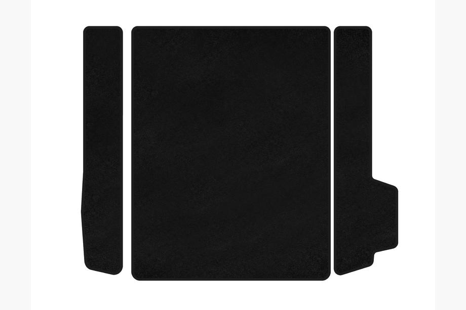 BMW X4 F26 2014-2018 Covoras portbagaj textil Premium V-1 (Negru) Foto 1