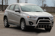 Mitsubishi ASX 2010-2023 Bullbar WT003 (Inox) foto 2