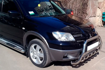 Mitsubishi Outlander 2001-2006 Bullbar WT004 (Inox) foto 4