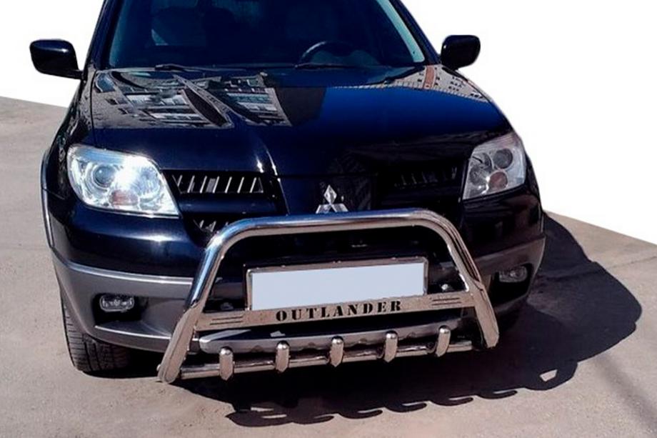Mitsubishi Outlander 2001-2006 Bullbar WT004 (Inox) Image