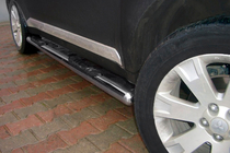 Mitsubishi Outlander 2006-2012 Tevi Laterale (2 buc, Otel Inoxidabil) foto 1