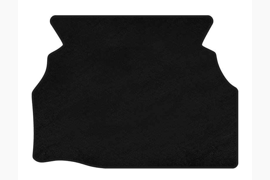 Mercedes C-class W203 2000-2007 Covoras portbagaj textil Premium (Coupe, Negru) Foto 1