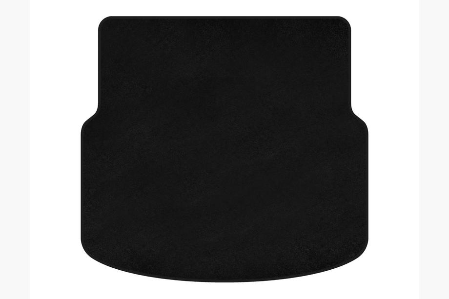 Mercedes C-class W204 2007-2015 Covoras portbagaj textil Premium (SD, Negru) Foto 1