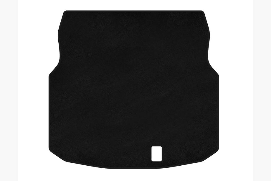 Mercedes C-class W204 2007-2015 Covoras portbagaj textil Premium (Coupe, Negru) Foto 1