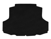 Mitsubishi Lancer 9 2004-2008 Covoras portbagaj textil Premium (SD, Negru) foto 1