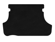Toyota Yaris 2006-2011 Covoras portbagaj textil Premium (SD, USA, Negru) foto 1