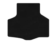 Alfa Romeo 159 2005–2011 Covoras portbagaj textil Premium (SD, Negru) foto 1