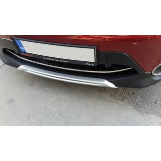 Protectie bara fata inox (2014-2017) Nissan Qashqai 2014-2021 foto 4