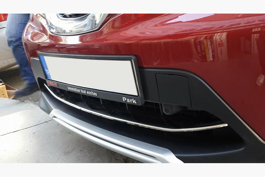Nissan Qashqai 2014-2021 Protectie bara fata inox (2014-2017) OmsaLine - Otel Inoxidabil Italian Foto 3