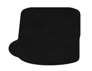 Audi A3 2012-2020 Covoras textil pentru portbagaj Premium V-2 (Sedan, Negru) foto 1