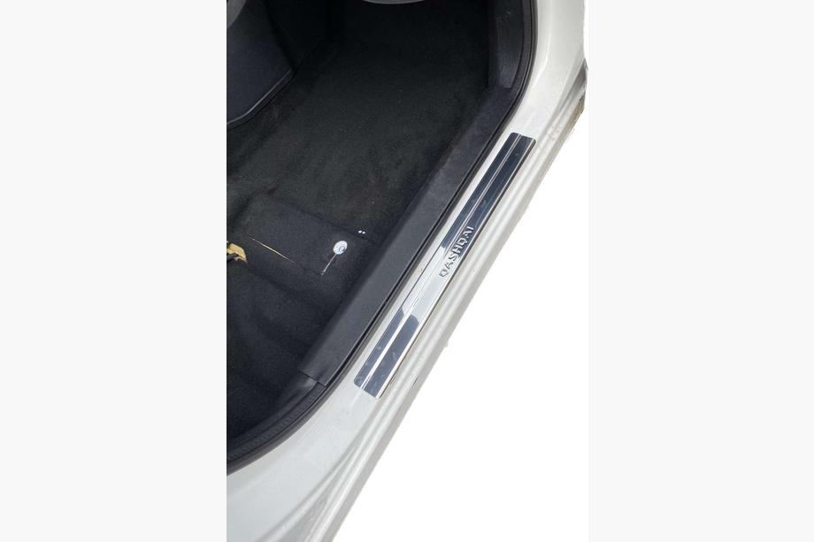 Nissan Qashqai 2014-2021 Protectii praguri (Omsa, 4 buc, inox) Image