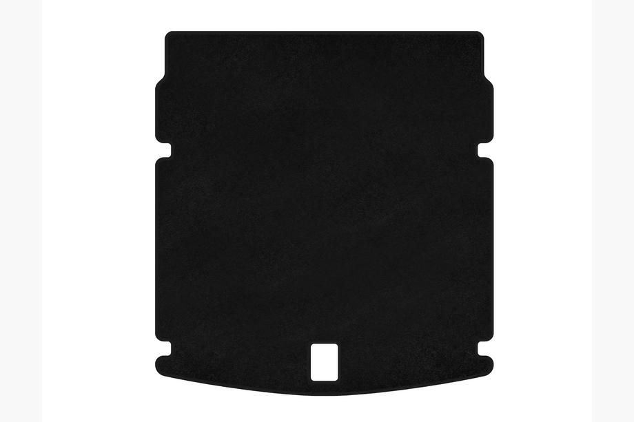 Audi A5 2007-2015 Covoras portbagaj textil Premium V-2 (Cabriolet, Negru) Foto 1