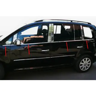 Ornamente exterioare geamuri inox (8 buc)