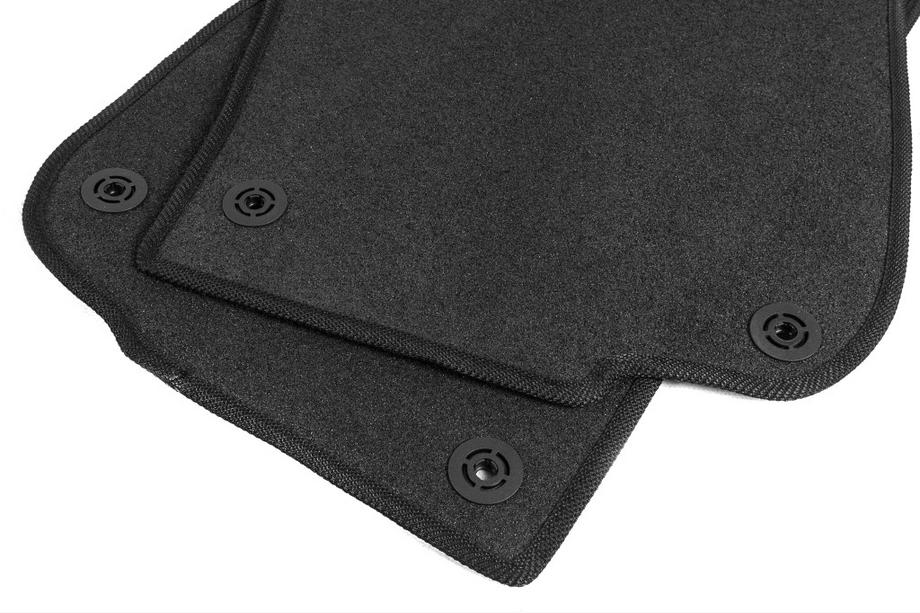 BMW 7 Series E38 1994-2001 Covoras portbagaj textil Classic (Negru) Foto 4