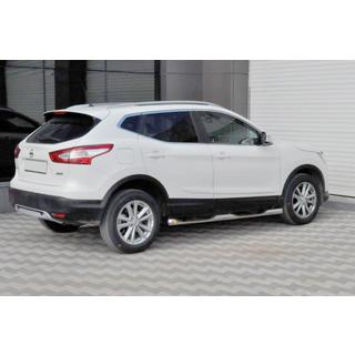 Bare Laterale (2014-2017, 2 buc, Inox) Nissan Qashqai 2014-2021 foto 1